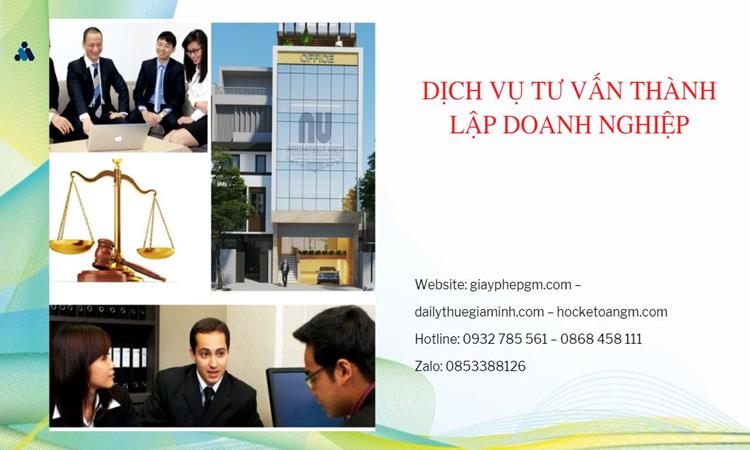 Tư vấn thành lập doanh nghiệp ở Điện Biên
