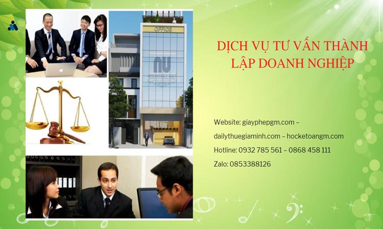 Tư vấn thành lập doanh nghiệp ở Huyện Kim Động