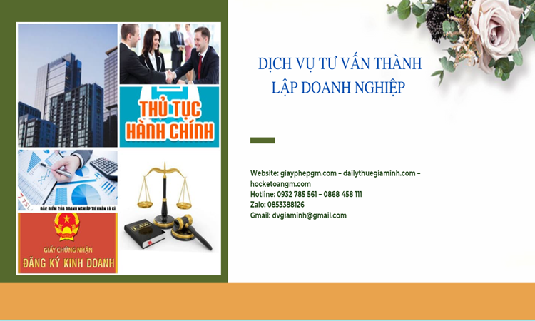 Tư vấn thành lập doanh nghiệp ở Huyện Mê Linh