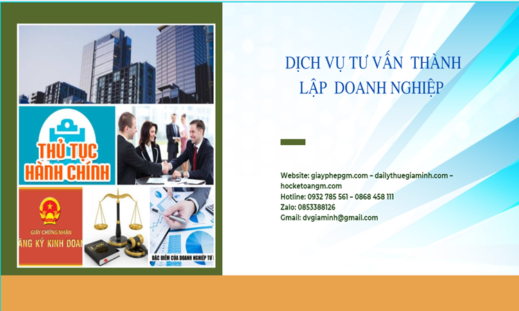 Tư vấn thành lập doanh nghiệp ở Huyện Phong Điền