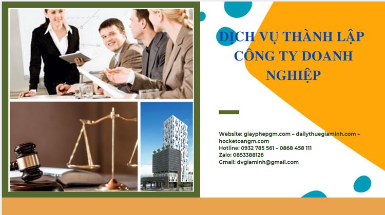 Tư vấn thành lập doanh nghiệp ở Phú Thọ