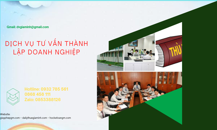 Tư vấn thành lập doanh nghiệp ở Quận Bình Thạnh