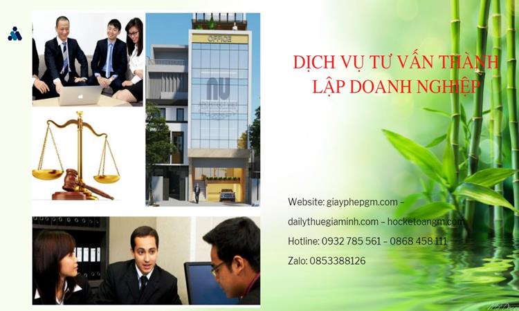 Tư vấn thành lập doanh nghiệp ở Quận Cái Răng