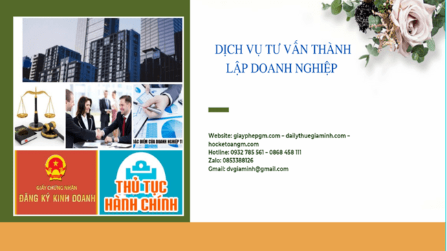 Tư vấn thành lập doanh nghiệp ở Quận Phú Nhuận 