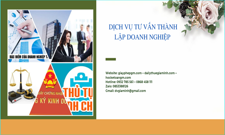 Tư vấn thành lập doanh nghiệp ở Thái Nguyên