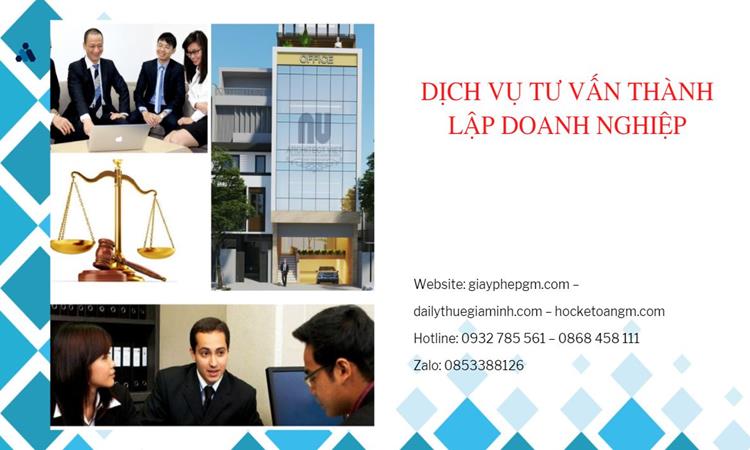 Tư vấn thành lập doanh nghiệp ở TP Hà Nội