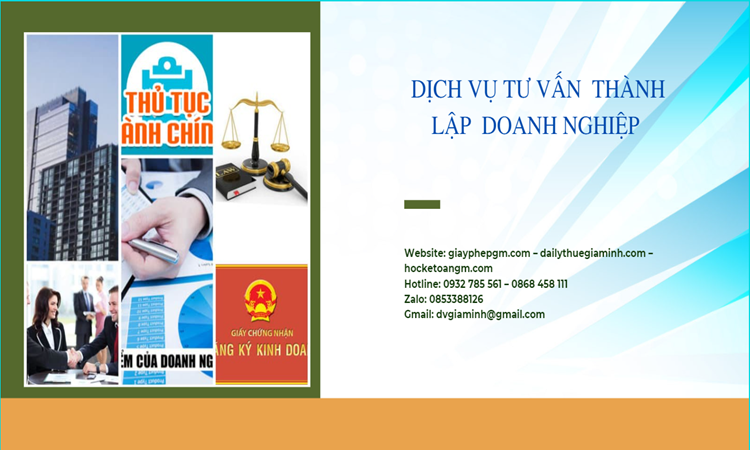 Tư vấn thành lập doanh nghiệp ở Vĩnh Phúc