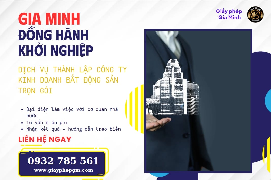 Bảng giá thành lập doanh nghiệp bất động sản tại Hải Phòng