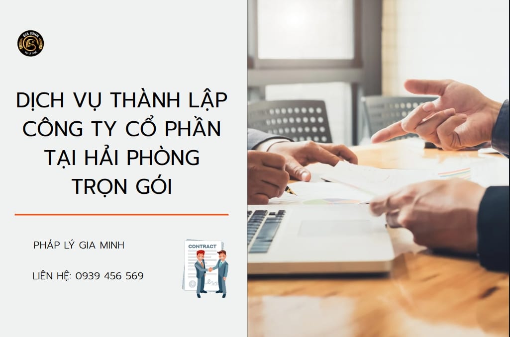 Dịch vụ thành lập công ty cổ phần tại Hải Phòng