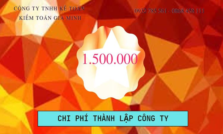Bảng giá thành lập công ty cổ phần tại An Giang