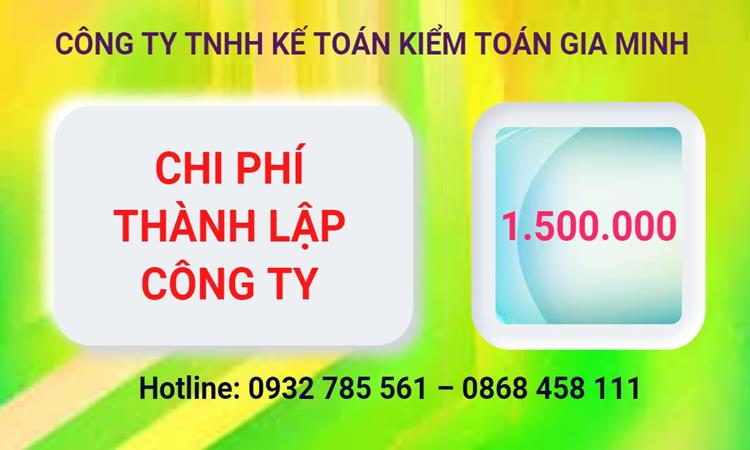 DỊCH VỤ THÀNH LẬP CÔNG TY CỔ PHẦN TẠI HÀ NAM 6 Bảng giá thành lập công ty cổ phần tại Hà Nam