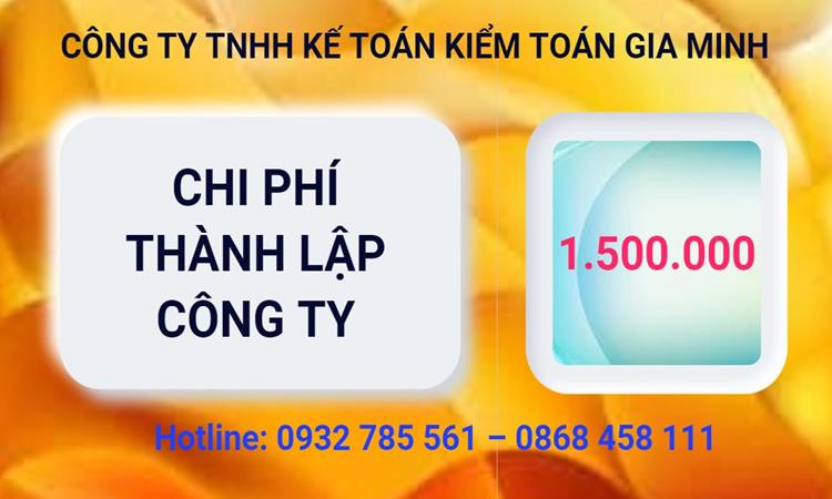 Bảng giá thành lập công ty cổ phần tại Huyện Mỹ Đức