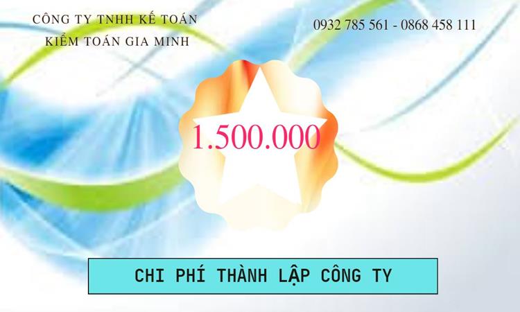 Bảng giá thành lập công ty cổ phần tại Huyện Nhà Bè
