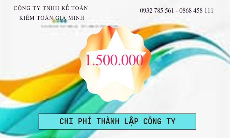 Bảng giá thành lập công ty cổ phần tại Huyện Từ Liêm