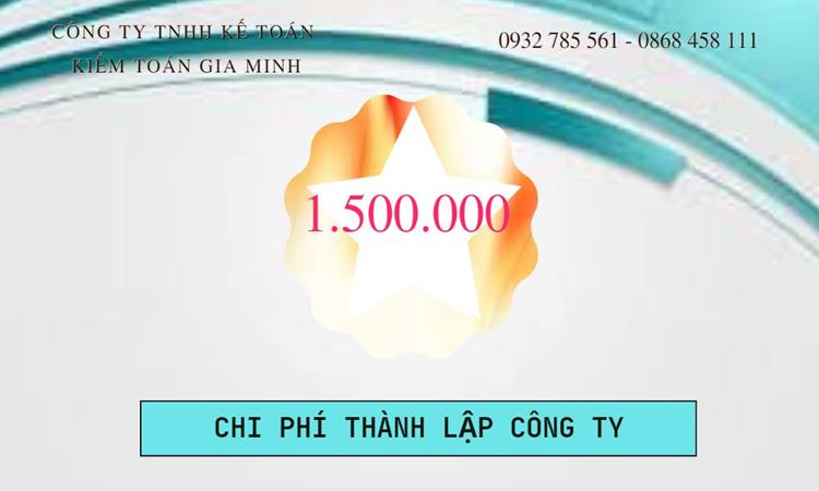 Bảng giá thành lập công ty cổ phần tại Quận 10