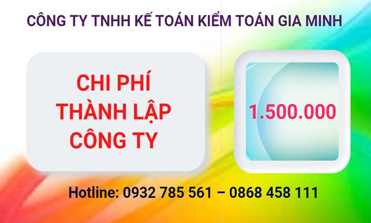 Bảng giá thành lập công ty cổ phần tại Quận Bắc Từ Liêm