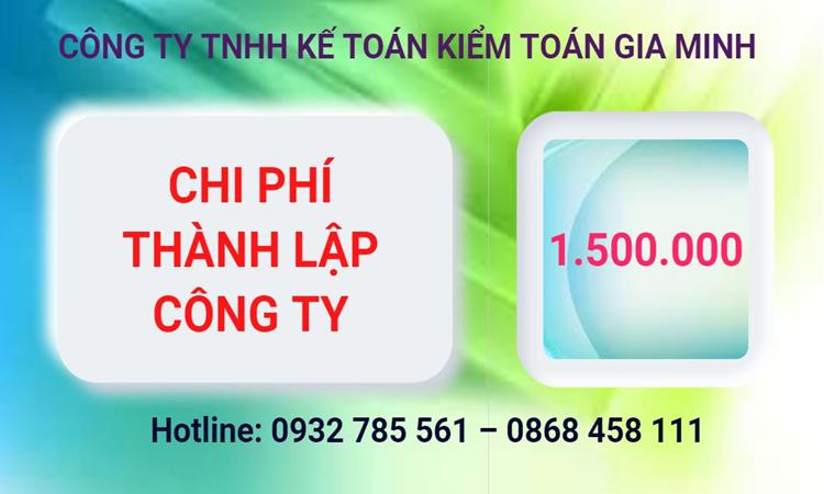 Bảng giá thành lập công ty cổ phần tại Quận Hai Bà Trưng