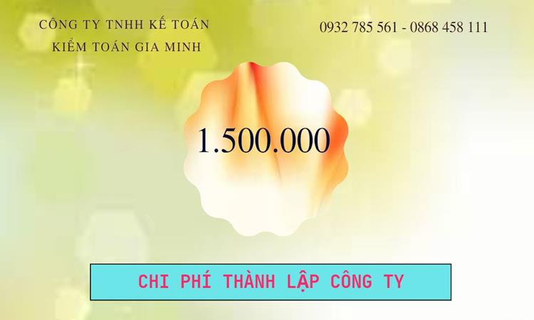 Bảng giá thành lập công ty cổ phần tại Sơn La