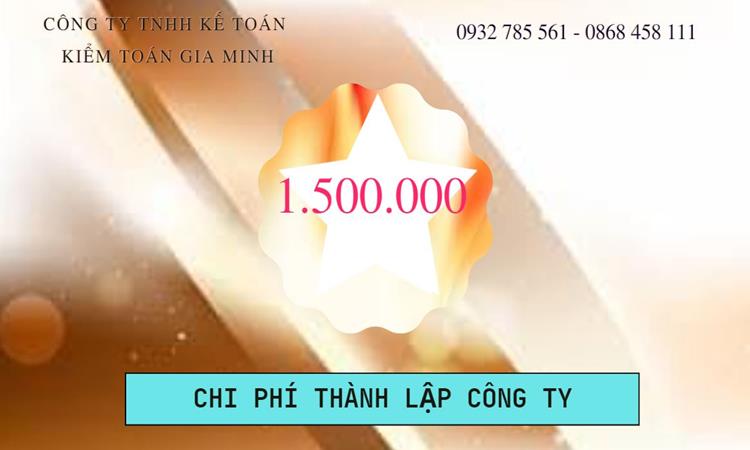 Bảng giá thành lập công ty cổ phần tại TP Hải Phòng
