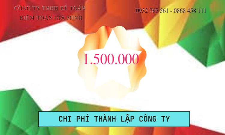 Bảng giá thành lập công ty cổ phần tại Trà Vinh