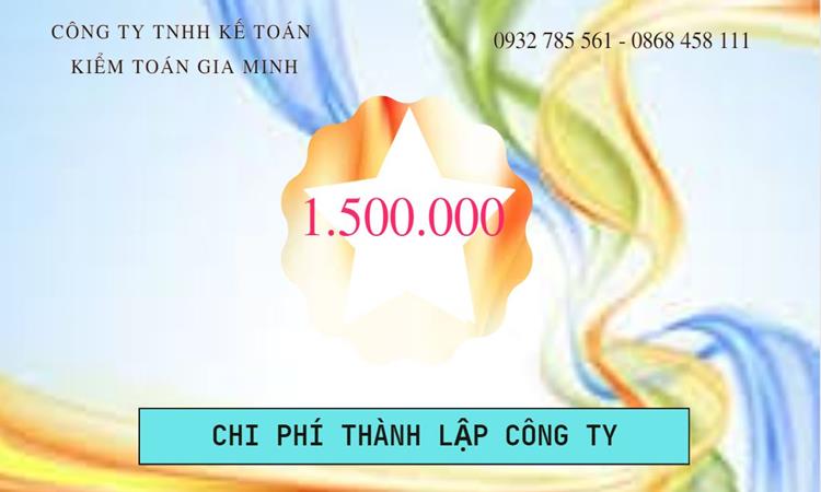 Bảng giá thành lập công ty cổ phần tại Tuyên Quang