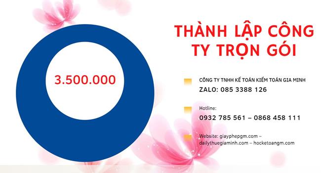 Bảng giá thành lập công ty kinh doanh dược phẩm tại Bắc Kạn