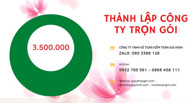 Bảng giá thành lập công ty kinh doanh dược phẩm tại Cao Bằng