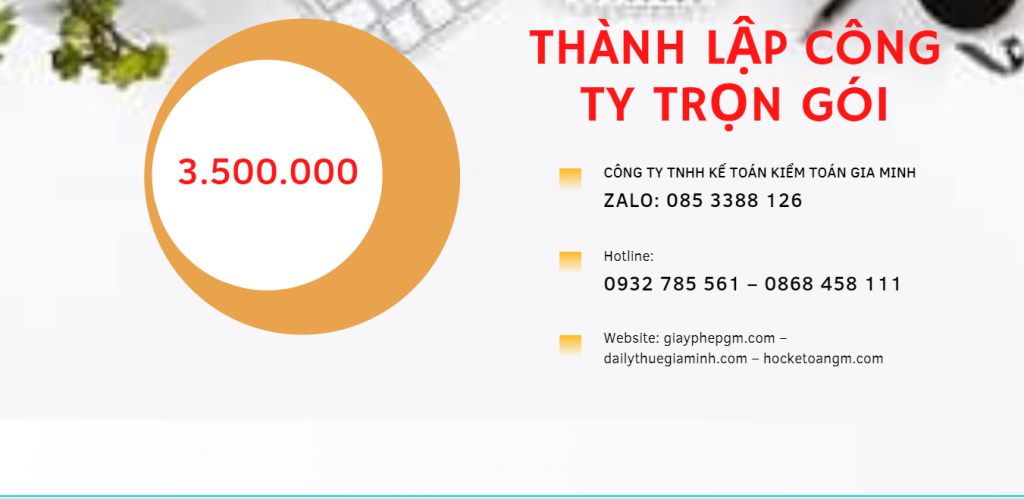 THỦ TỤC THÀNH LẬP CÔNG TY KINH DOANH DƯỢC PHẨM TẠI KIÊN GIANG 5 Bảng giá thành lập công ty kinh doanh dược phẩm tại Kiên Giang