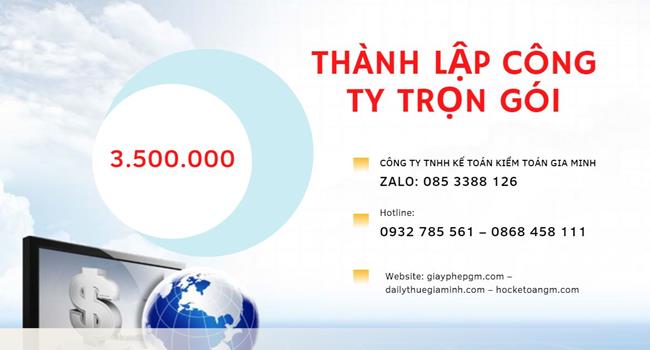Bảng giá thành lập công ty kinh doanh dược phẩm tại Nha Trang