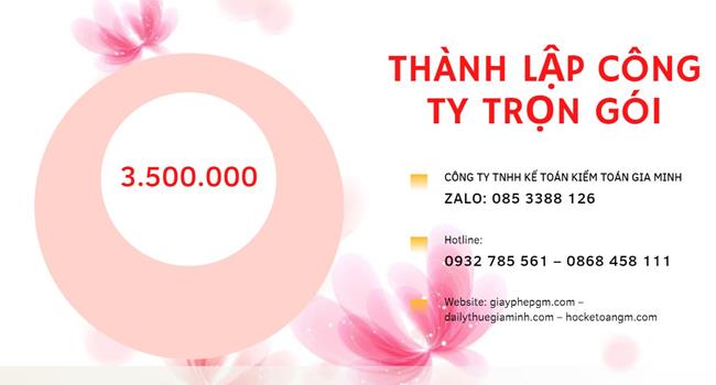 Bảng giá thành lập công ty kinh doanh dược phẩm tại Vĩnh Phúc