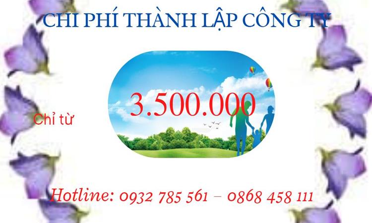 Bảng giá thành lập công ty quảng cáo tại Huyện Cần Giờ