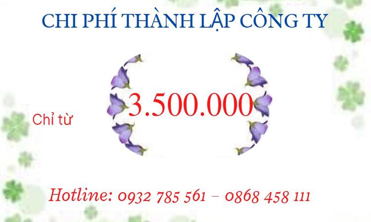 Bảng giá thành lập công ty quảng cáo tại Huyện Củ Chi