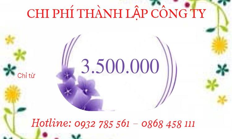 Bảng giá thành lập công ty tại Huyện Kim Động