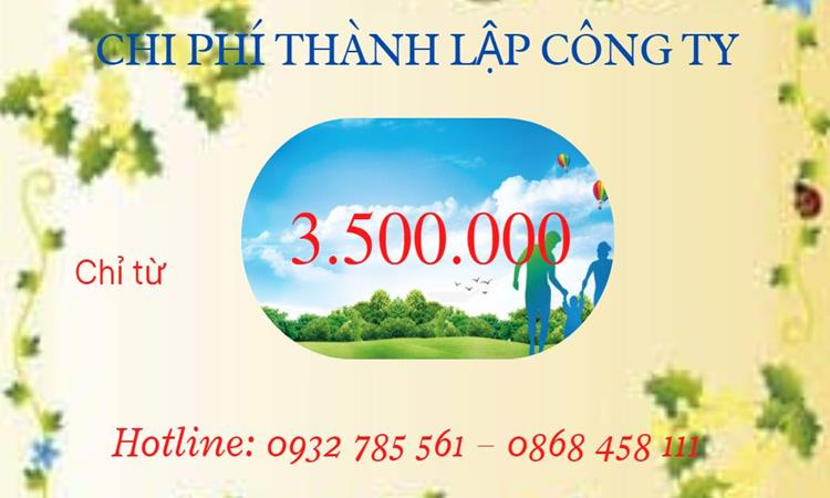 Bảng giá thành lập công ty quảng cáo tại Huyện Thới Lai