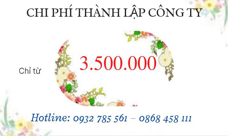Bảng giá thành lập công ty quảng cáo tại Lai Châu