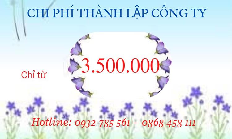 Bảng giá thành lập công ty quảng cáo tại Quận Gò Vấp