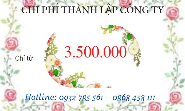 Bảng giá thành lập công ty quảng cáo tại Sơn La