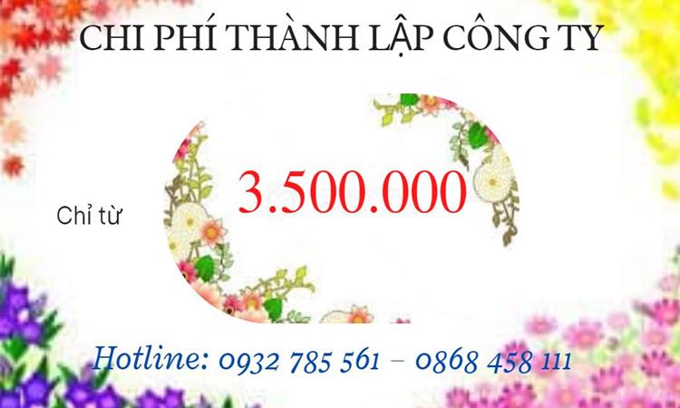 Bảng giá thành lập công ty quảng cáo tại Thành Phố Hà Nội