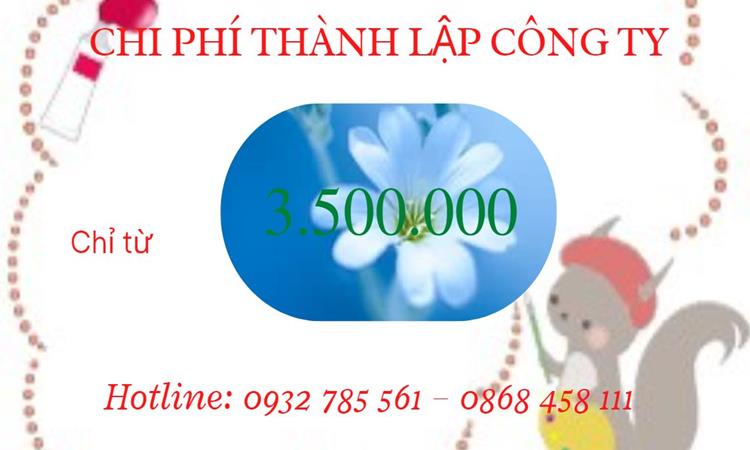 Bảng giá thành lập công ty quảng cáo tại TP Hải Phòng