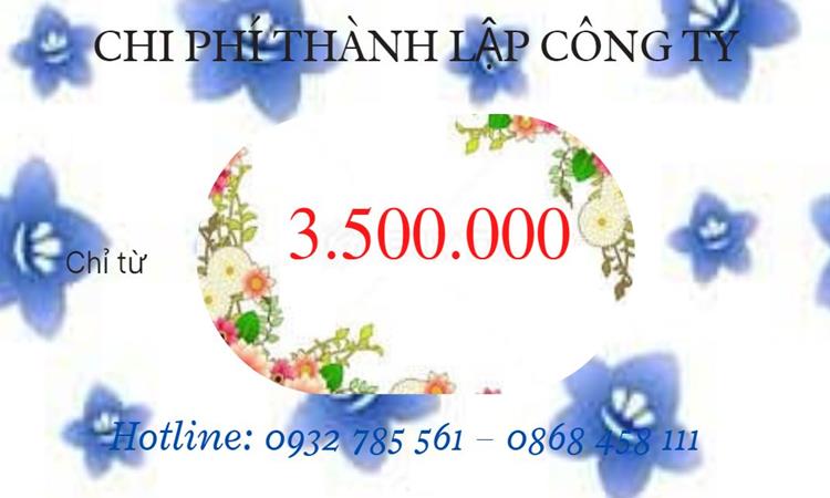 Bảng giá thành lập công ty quảng cáo tại Tuyên Quang