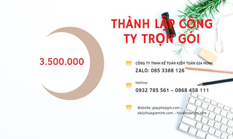 Bảng giá thành lập doanh nghiệp bất động sản tại Cà Mau