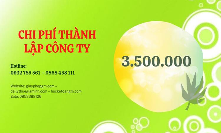 Bảng giá thành lập doanh nghiệp bất động sản tại Huyện Vĩnh Thạnh