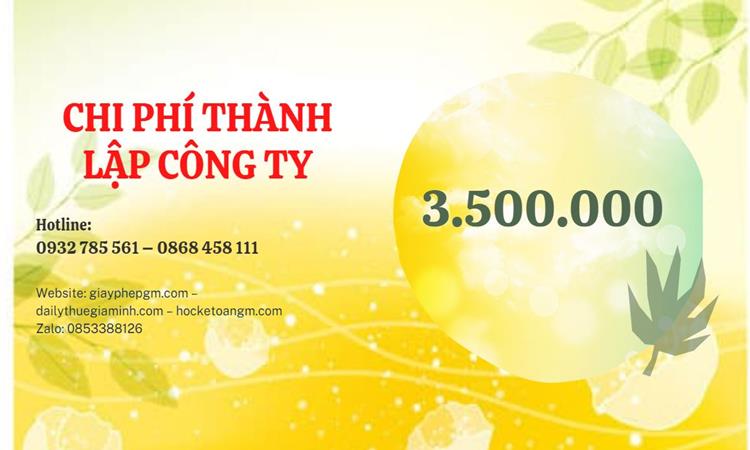 Bảng giá thành lập doanh nghiệp bất động sản tại Khánh Hòa