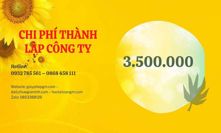 Bảng giá thành lập doanh nghiệp bất động sản tại Lai Châu