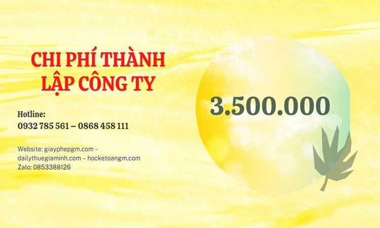 Bảng giá thành lập doanh nghiệp bất động sản tại Lâm Đồng