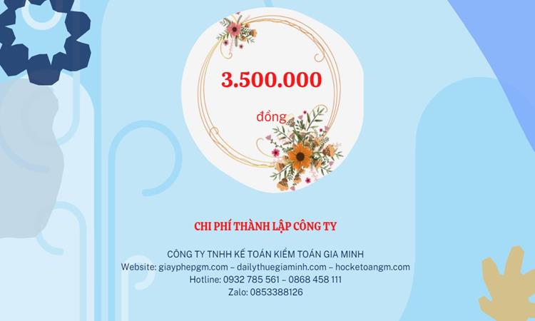 Bảng giá thành lập doanh nghiệp bất động sản tại Quận 5