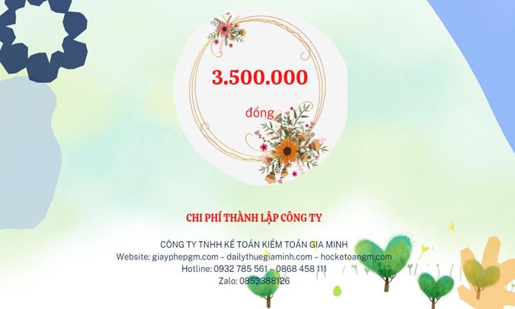 Bảng giá thành lập doanh nghiệp bất động sản tại Quận 7