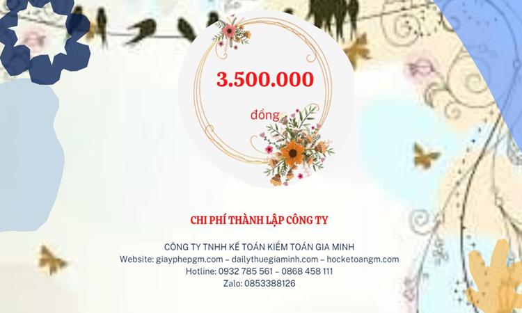 Bảng giá thành lập doanh nghiệp bất động sản tại Quận 9