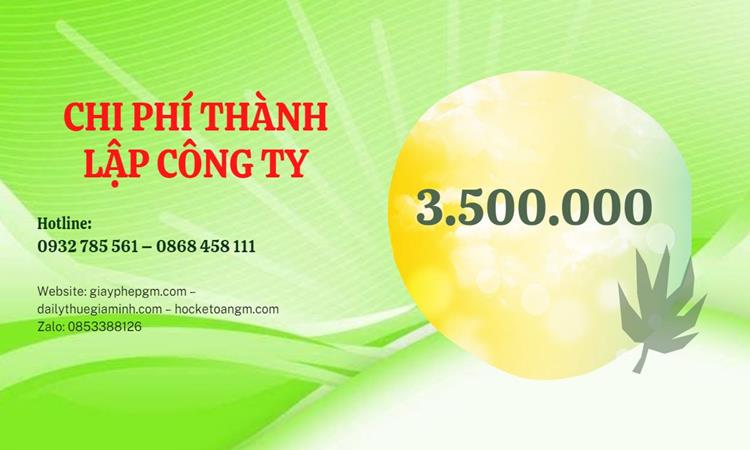 Bảng giá thành lập doanh nghiệp bất động sản tại Quận Bình Thủy