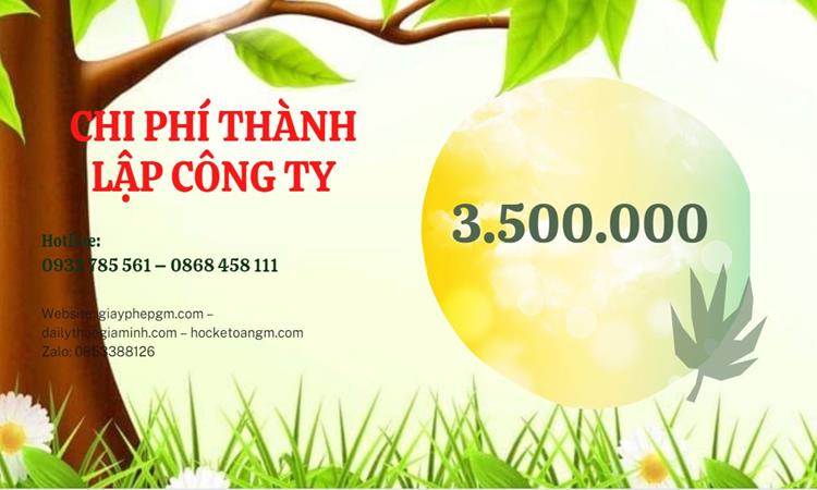 Bảng giá thành lập doanh nghiệp bất động sản tại Quận Cái Răng